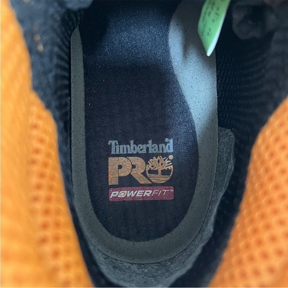 Timberland PRO Men's Titan 6 Inch Alloy Safety Toe Leather Work Boots Size 8 - Picture 12 of 13